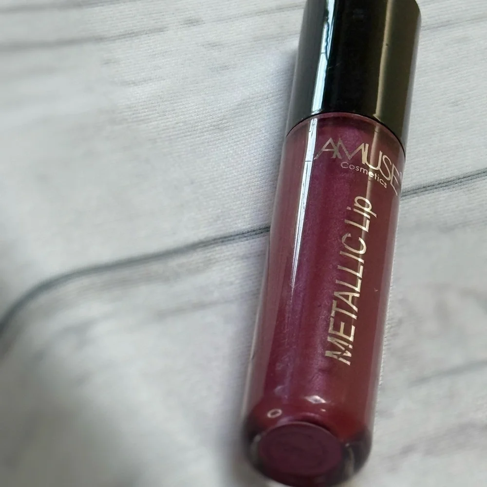 Purple Matte Lipstick Bold Makeup Essential